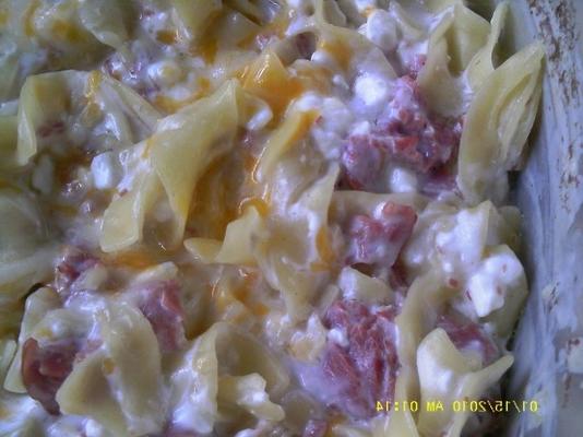 carne seca e queijo assar