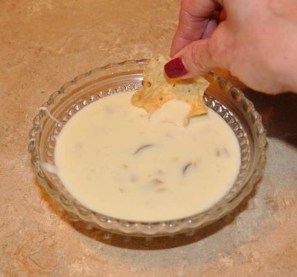 queso blanco dip (molho de queijo branco)