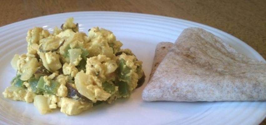 saborosa veggie tofu scramble