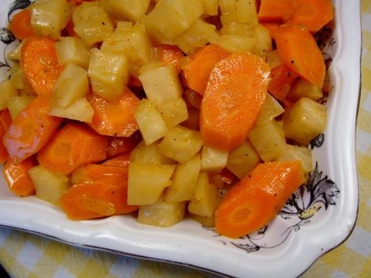 legumes de raiz de maçã vitrificada