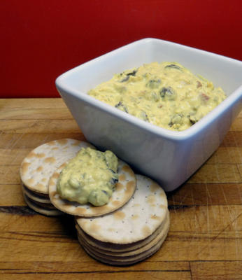 bolas de queijo chutney