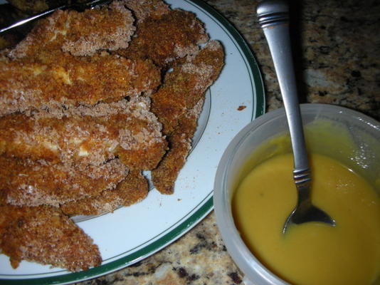 propostas de frango picante assado com molho de mel e mostarda