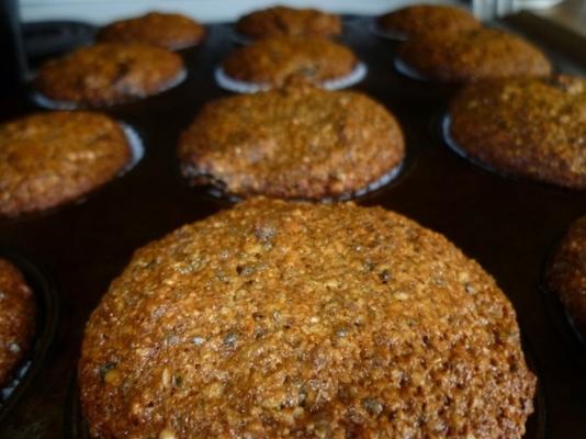 os muffins de farelo mais saudáveis ​​que você já comeu