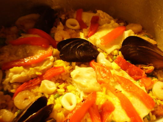 paella de frutos do mar (avec eric)