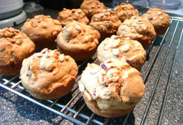 muffins de abóbora peppy