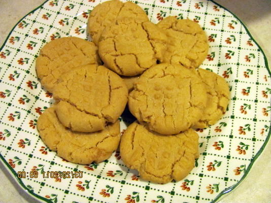 minha receita favorita de biscoito de manteiga de amendoim :)
