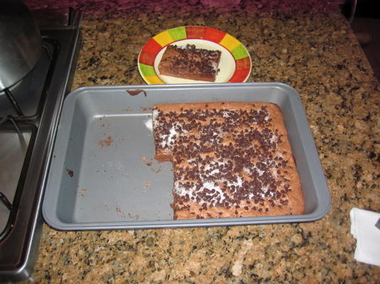 brownies de chocolate ao leite