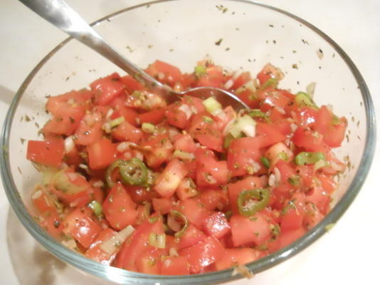 tomate fresco bruchetta