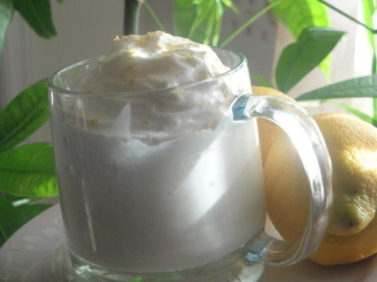 milkshake de torta de merengue de limão