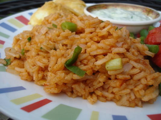 arroz de tomate indiano