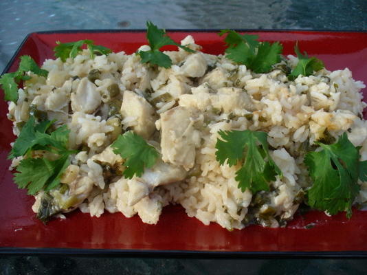 peixe e arroz da madame soohoo (panela de arroz)