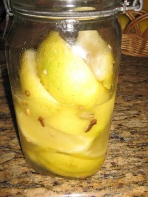 limões preservados temperados