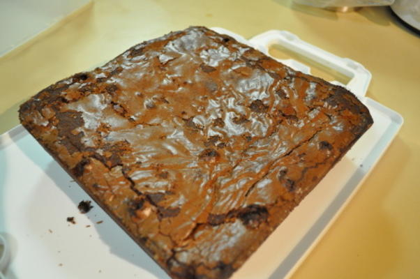 brownie de Páscoa decadente