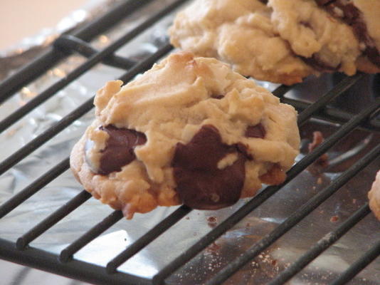 biscoitos de pedaço de chocolate rei coco chewy arthur