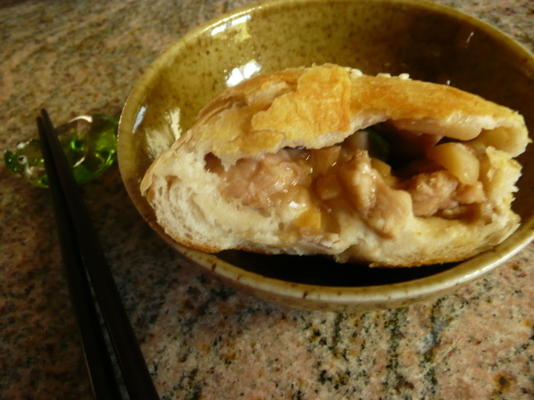 pães de frango oriental