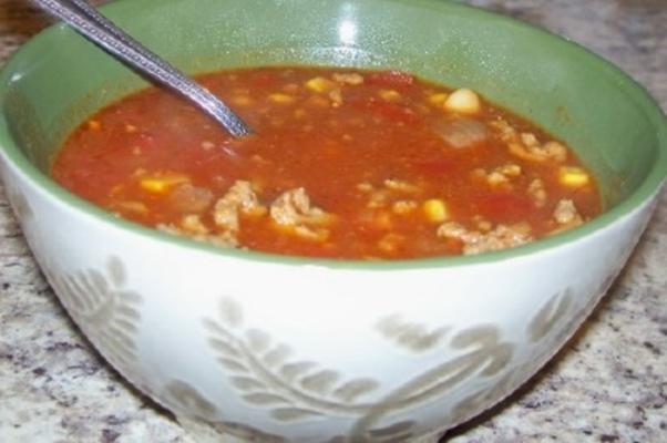 lori's mexican chili crockpot soup