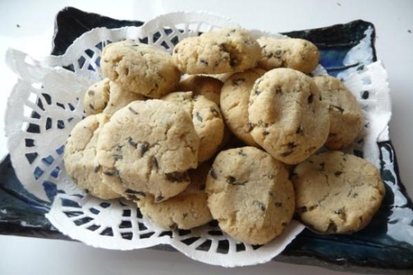 bolinhos de lavanda limão