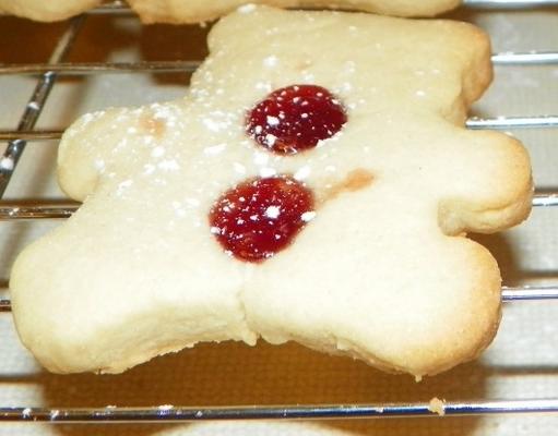 biscoitos de natal da jóia da rubi (williams-sonoma)
