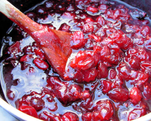 uísque cravado cranberry relish