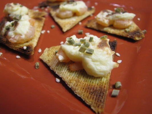 queijo de camarão assado