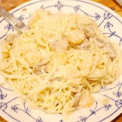 tetrazzini de camarão