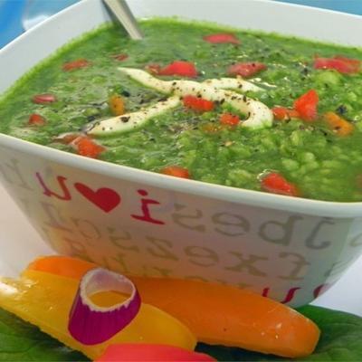sopa de jardim de jade