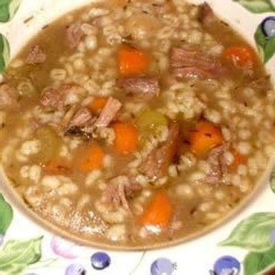 sopa de carne e cevada i