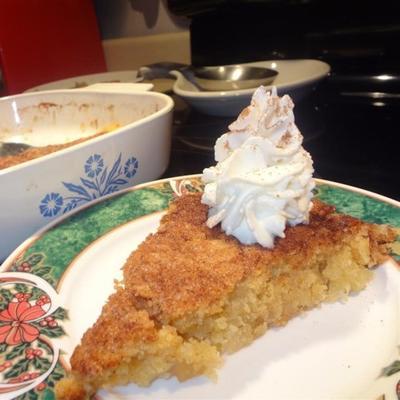 bolo de bolinho de massa de maçã