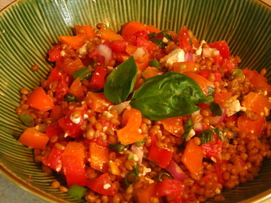 salada mediterrânica saudável