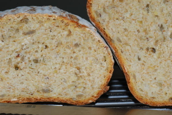 pão de fermento multigrain