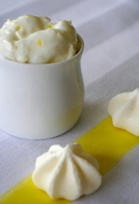 fácil sorvete de limão merengue