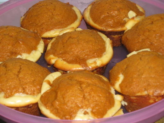 muffins de cenoura com cream cheese
