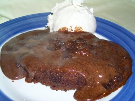 bolo de chocolate quente - pontes restaurante, danville, ca