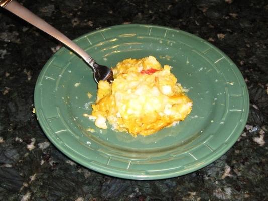 caçarola de batata o'brien de queijo