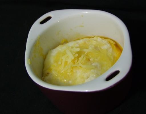 queijo soufflandeacute; omelete (ovos coalhados)
