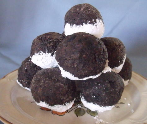 bolas oreo fáceis e peasy
