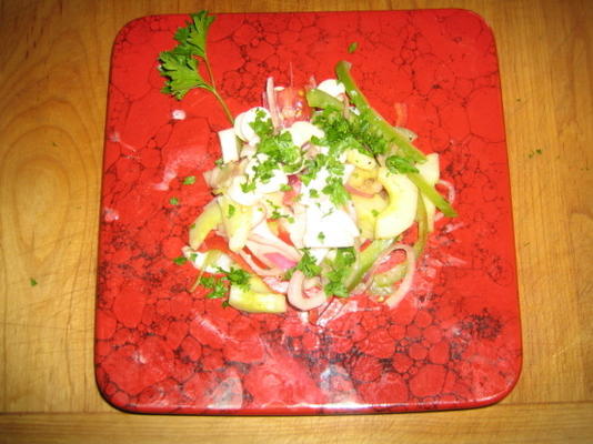 salada waldorf da borda pacífica