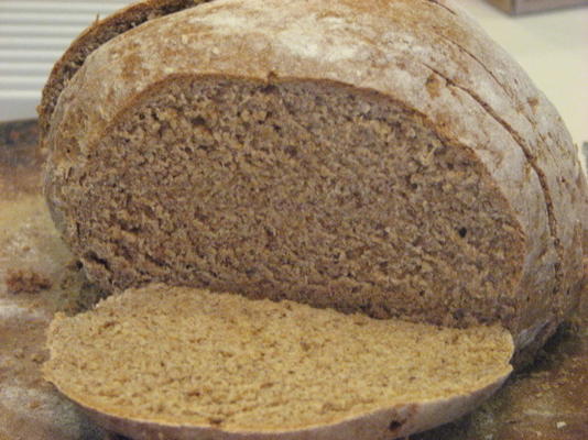 pão de soda irlandesa tradicional marrom