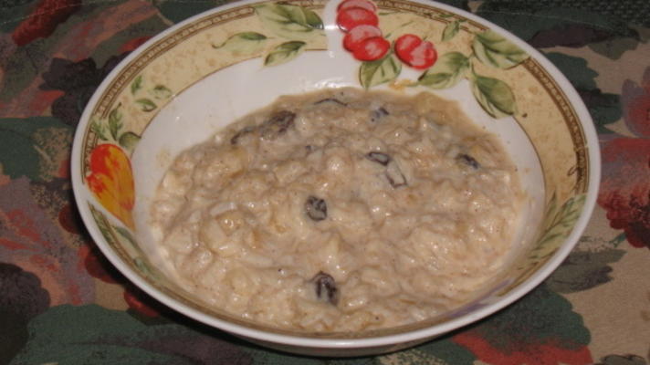 pudim de arroz minuto