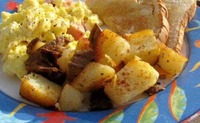 batatas simples café da manhã