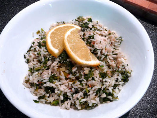 riso verde (arroz verde)