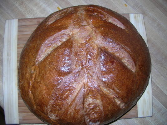 pão artesanal de trigo melaço