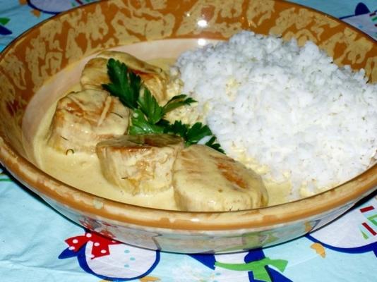 vieiras grelhadas com molho de champanhe açafrão
