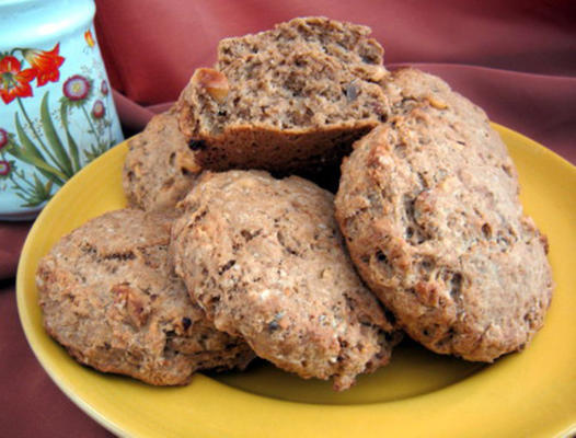 bolinhos de avelã de café