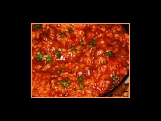 gumbo picante de feijão e salsicha