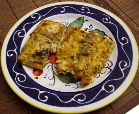 o peixe grelhado do yamou com chermoula
