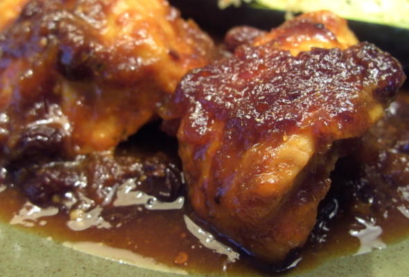 frango chutney com baixo teor de gordura