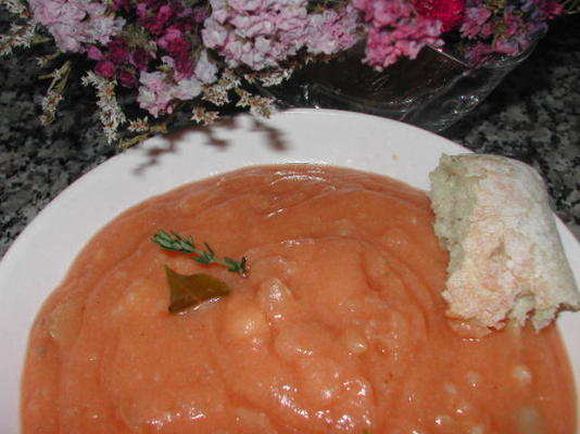 sopa de couve-flor e batata (vegan)
