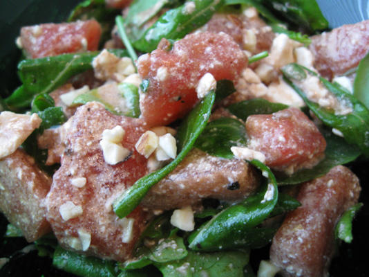 verduras apimentadas com melancia