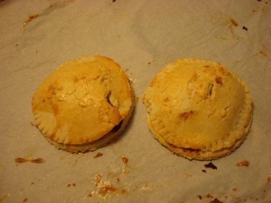 picadillo de porco empanadas com salsa chipotle